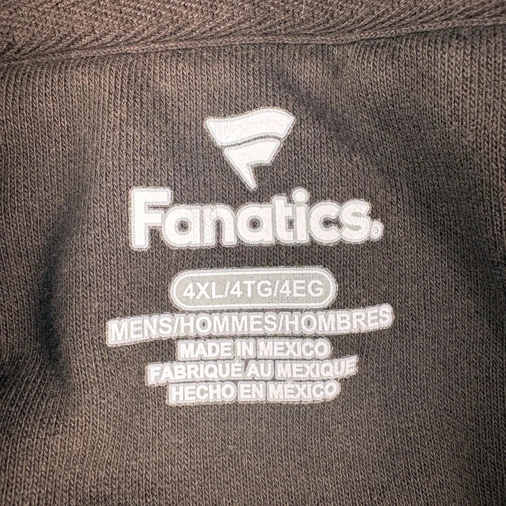 Fanatics Cleveland Browns Heavyweight Hoodie Mens 4XL Brown Orange Kangaroo Pckt